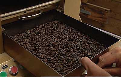 The roasted Coffee