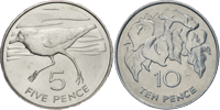 Island coins, 1984