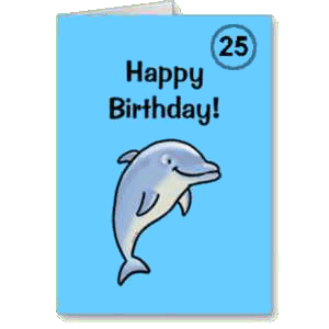 Dolphin birthday