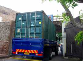 With just an inch to spare