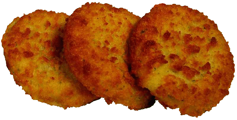 Fishcakes, and our other food