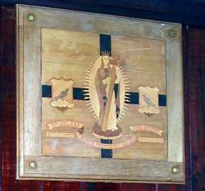 Plaque in St. James Church
