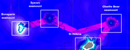 Charlie Boar Seamount location