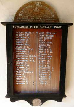 World War 1 memorial