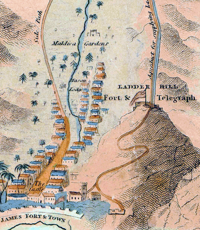 Maldivia on Reads map, 1817