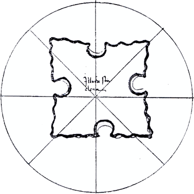 First-known map of St Helena, 1506