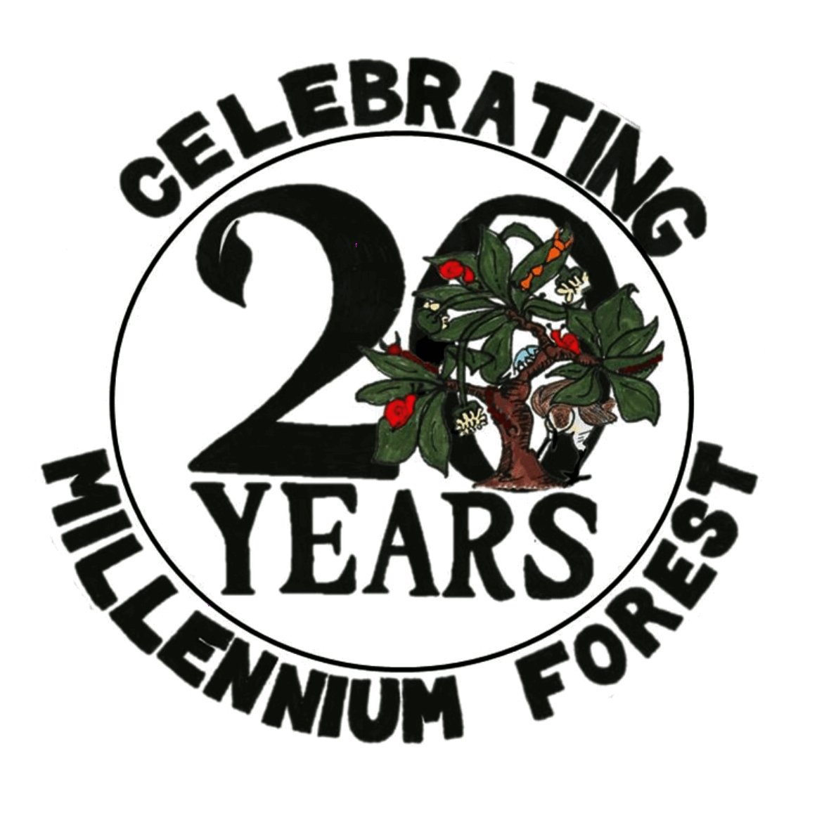 20 years badge