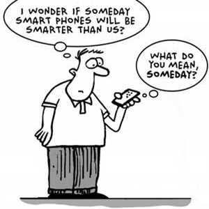 Mobile Phones cartoon