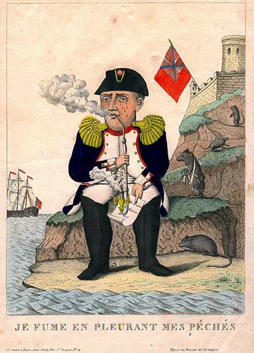 Napoleon charicature
