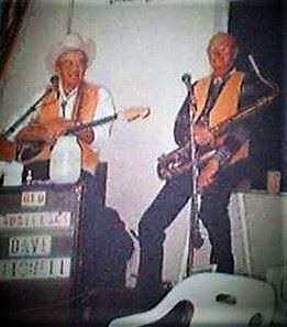 The only known photo of Dave Mitchell performing