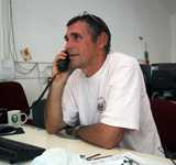 In the office, 2004