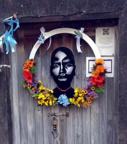 Pipe-Store Wreath, placed 21st May 2021