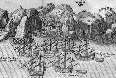 Portuguese map from 1601