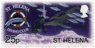 Dive Club stamp