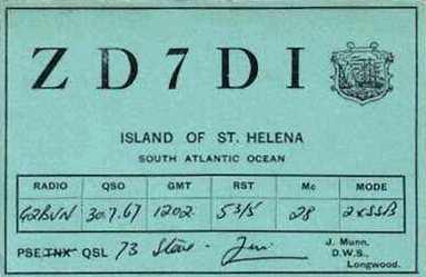1967 QSL Card