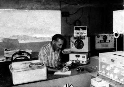 Billy Stevens, ZD7SD, in 1969