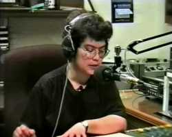 1995: Joy Lawrence, reading the news
