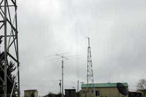 Better view of the MW antenna