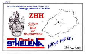 RSH QSL Card, 1992