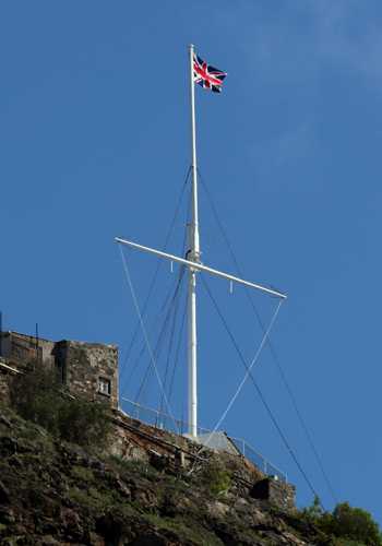 Union Flag over Signal House