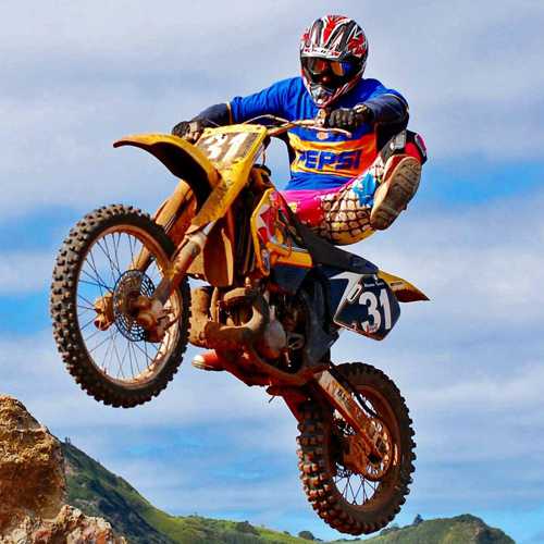 Moto-Cross in action