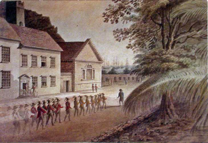 Hubert Cornish, St. James Church, 1798