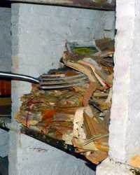 Papers destroyed