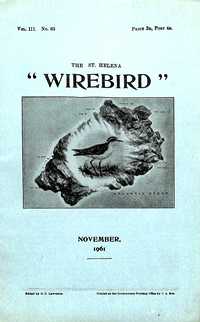 Wirebird cover, November 1961
